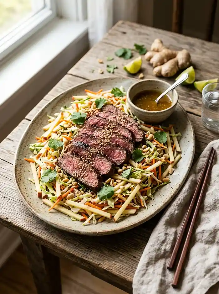 hearty ginger steak apple for busy fall evenings