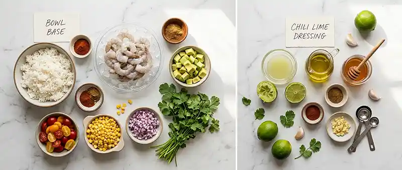Zesty Chili Lime Shrimp Avocado Bowl 2 high protein chili lime for easy weeknight dinners