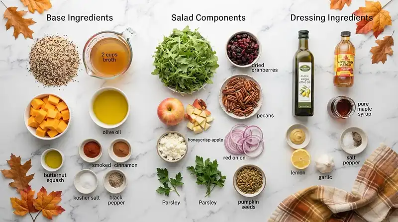 make ahead autumn quinoa for football tailgate spreads
