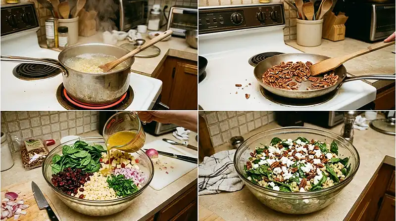 Cranberry Pecan Ditalini Salad 3 make ahead holiday pasta salad